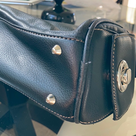 Black Leather shoulder bag - Picture 11 of 11